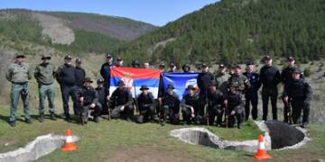 Ректор проф. др Зоран Ђурђевић присуствовао практичној вежби „Приказ нивоа оспособљености студената прве године Криминалистичко-полицијског 