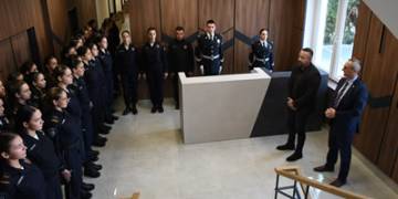 Ректор проф. др Зоран Ђурђевић свечано отворио реновирани део Студентског дома Криминалистичко–полицијског универзитета