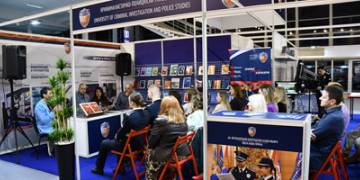 Промоције издања Криминалистичко-полицијског универзитета на 68. Међународном београдском Сајму књига