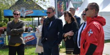 Директор Француске националне полицијске школе Дејвид Лабар и декан Факултета за примену закона Универзитета за јавну управу из Будимпеште Габор Ковач посетили Криминалистичко-полицијски универзитет током Међународне недеље