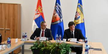 Министар унутрашњих послова Братислав Гашић посетио Криминалистичко-полицијски универзитет